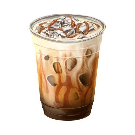 Iced Caramel Latte